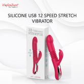 it'spleaZure 12-Speed Stretch Vibrator - Flexible silicone vibrator with heating and 12 vibration modes